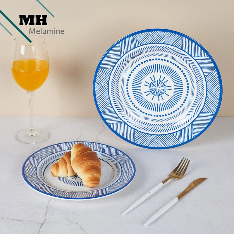 12 шт./комплект меламиновые столовые приборы