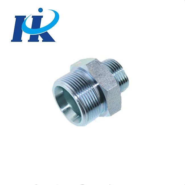 Can be customized high pressure customized crimping hoses fittings 1d metric thread bite type tube adaptor straight reducers with great price