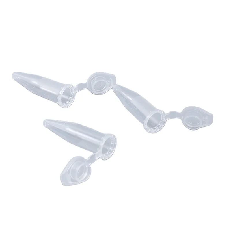 Высококачественная Стерильная пластиковая центрифуга 1,5 мл для лабораторных испытаний