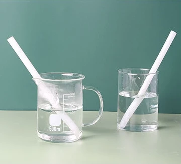 Colorful Compostable PLA Straws Eco-Friendly Disposable 230cm Straws Home Travel Camping Bar Party Use straws individually wrap
