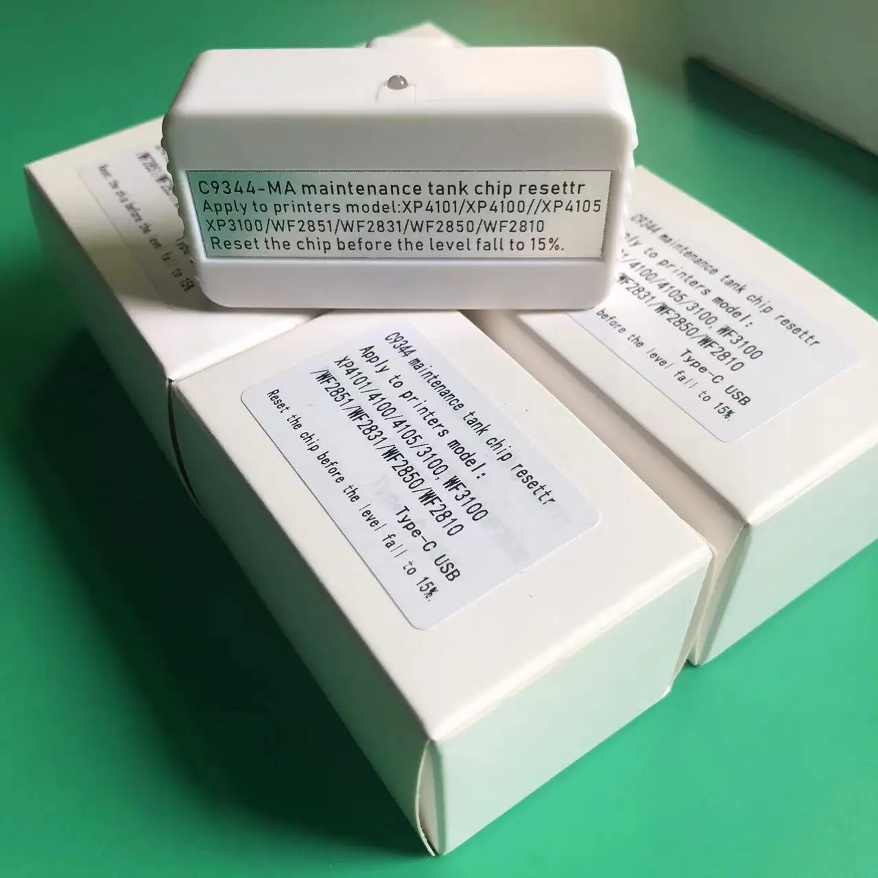 C9344 Ремонтный резервуар с чипом для Epson EPSON XP4101/4100/4105/3100 WF2851/2830/2850/2810