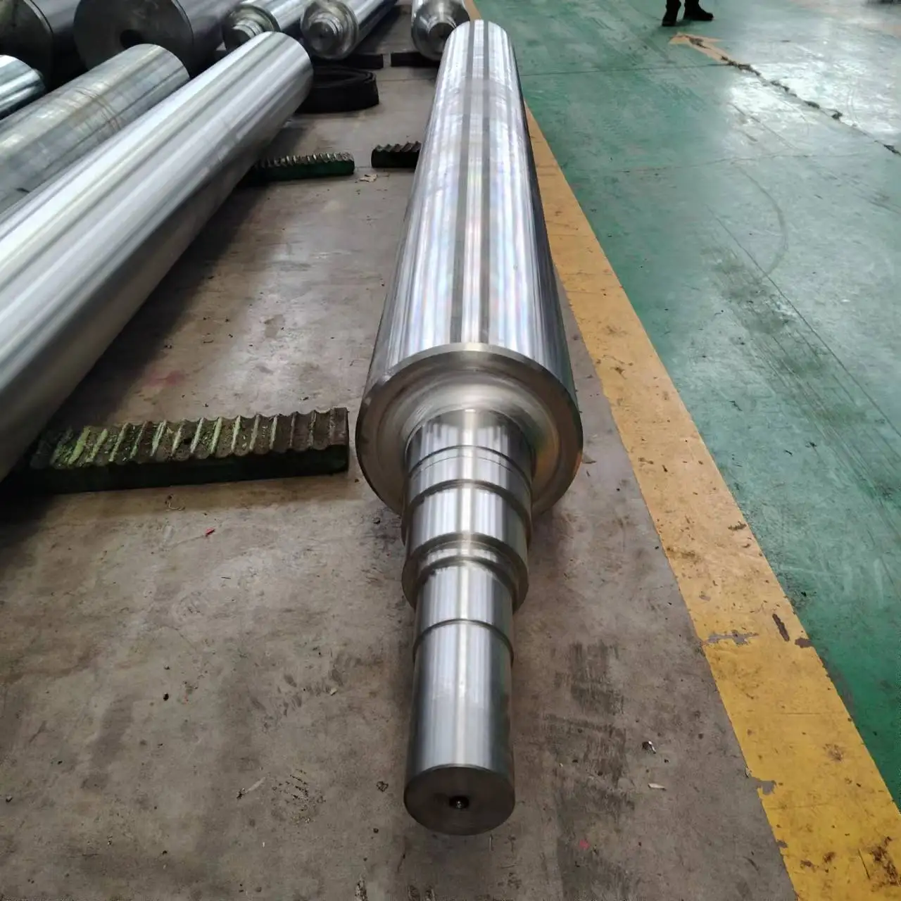 SUS420J1 Stainless Steel Forging Shaft Steam Turbine Impeller Shaft