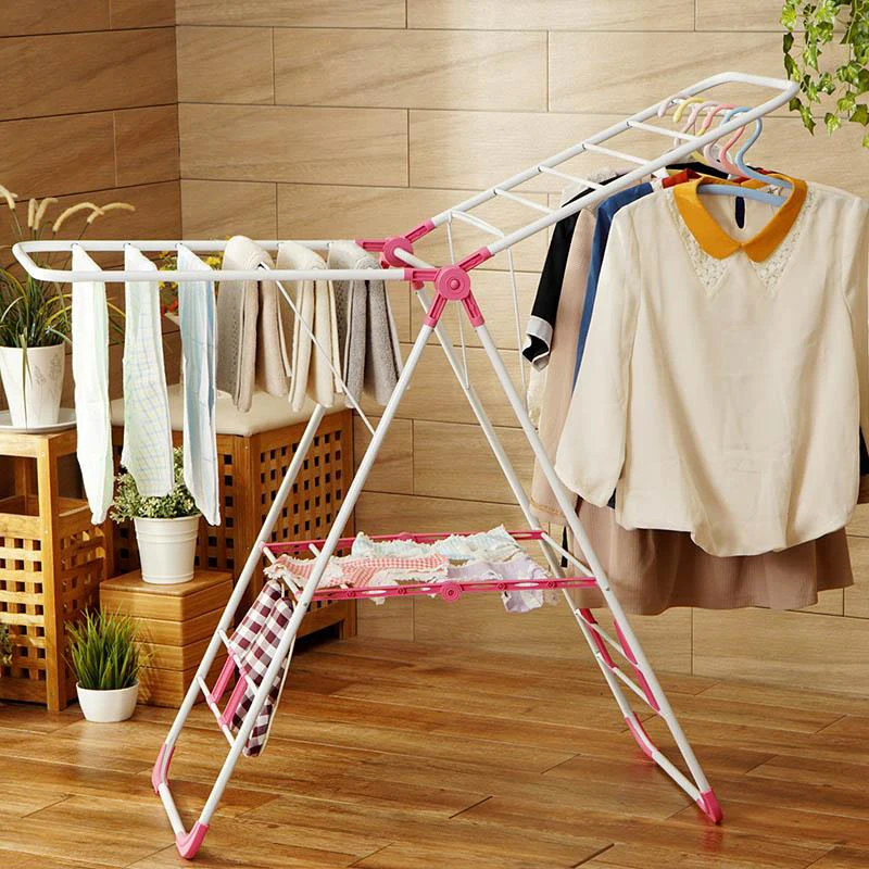 Rolling Garment Rack Stainless Steel Clothes Rack