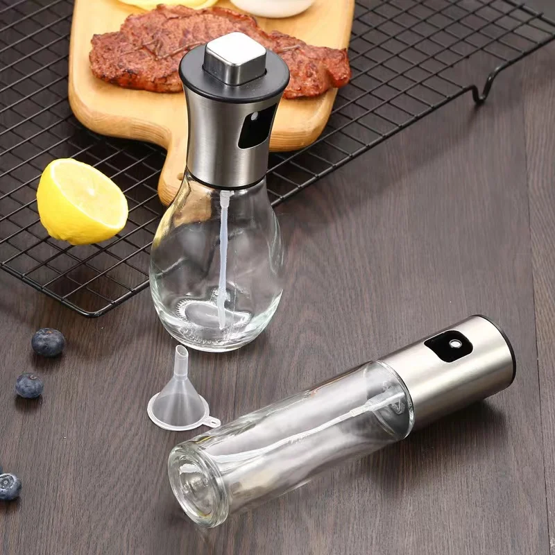 Оптовая продажа, 304 бутылка для масла из нержавеющей стали, 100 мл, 200 мл