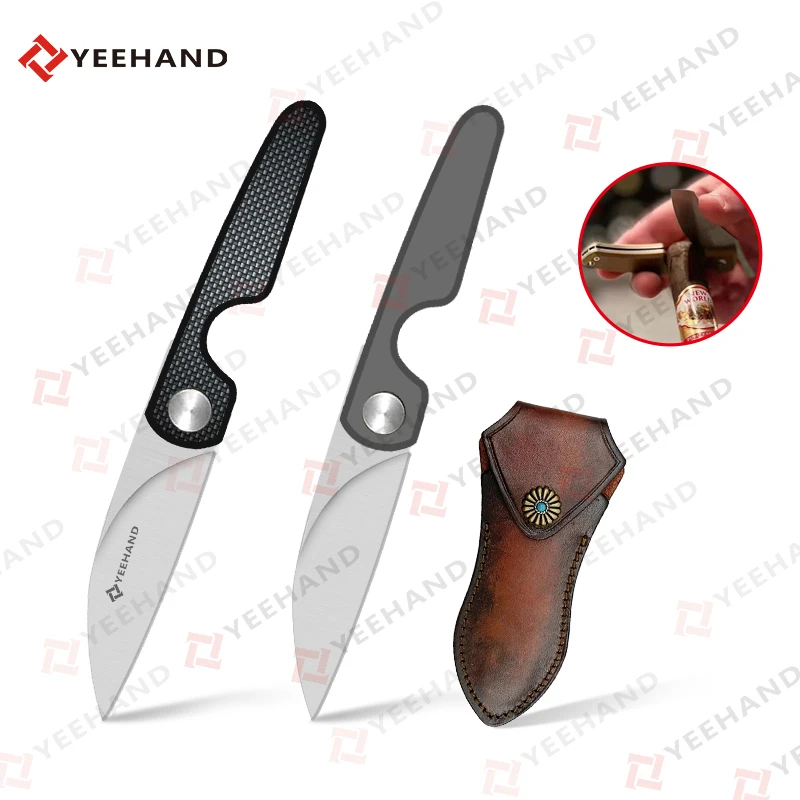 2023 новый дизайн, нож для резки сигар, складной нож с открывалкой для бутылок