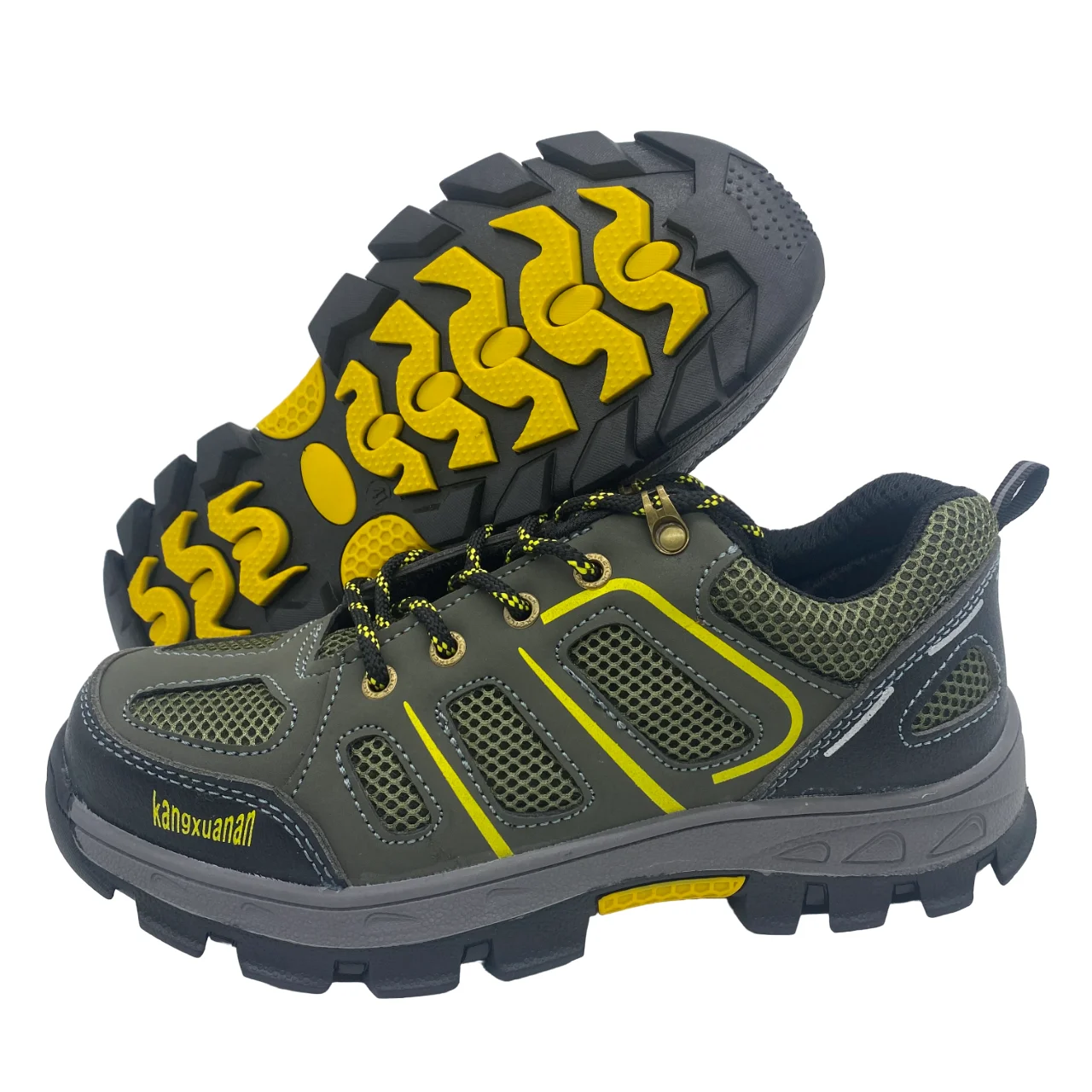 Safety shoes boots cheap price mico fabric leather wholesale steel toe steel plate