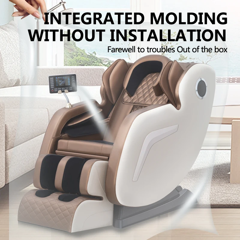 Youmay Shiatsu Massage Chair Seat 4D Zero Gravity Heat Cushion Tapping Kneading True Relax Vibration Seat Massage Chair