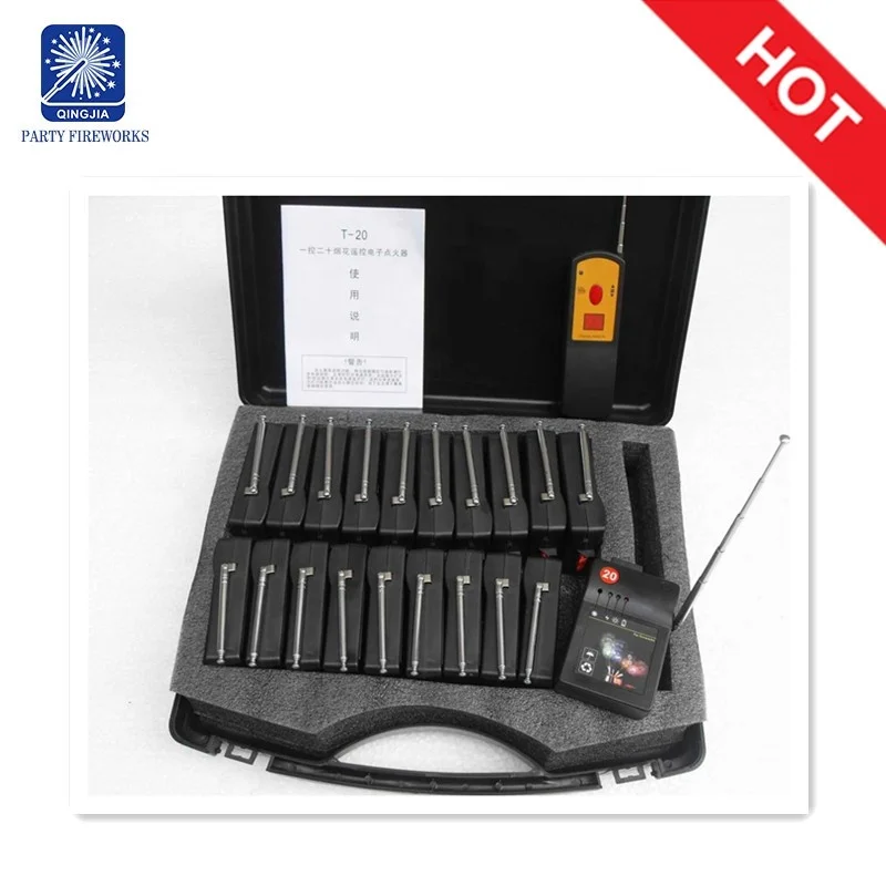 AN08R pyrotechnic wireless firing ignition fireworks remote control machine