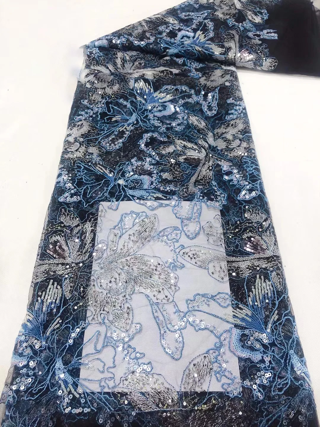 Suppliers embroidery sequins for wedding lace fabrics