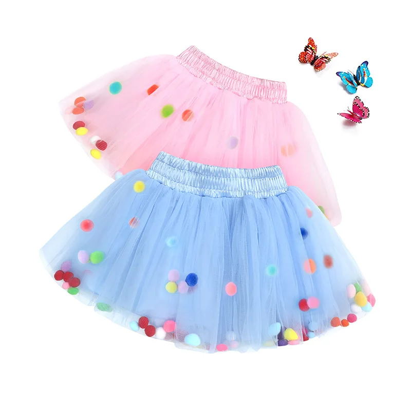 
Hot style baby mesh lace princess tutu skirt girls party dress for girls 
