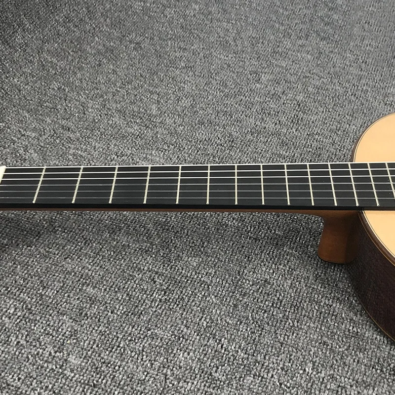 Master grade handmade concentrated lattice sound bracing system solid spruce top classical guitar for sale