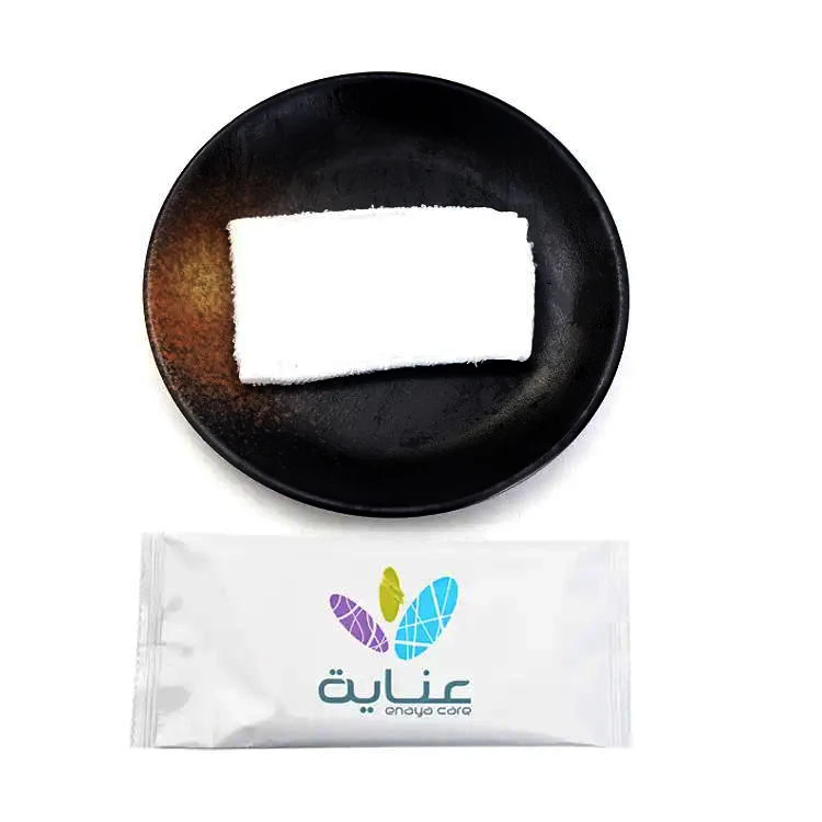 Hot Sale 100% Cotton Refreshing Wet Towels For Restaurants and Hotels