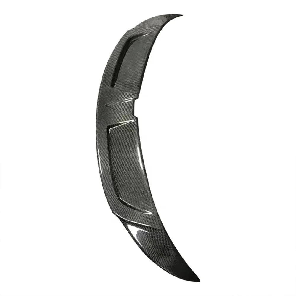 CMST Style Carbon Fiber Rear Trunk Spoiler  For Tesla Model Y 2021-UP Rear roof spoiler Wing body kits