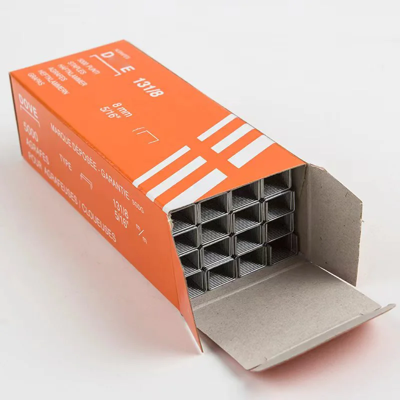 Specialized factory  selling  22Ga galvanized13/6  13/8 upholstery staples