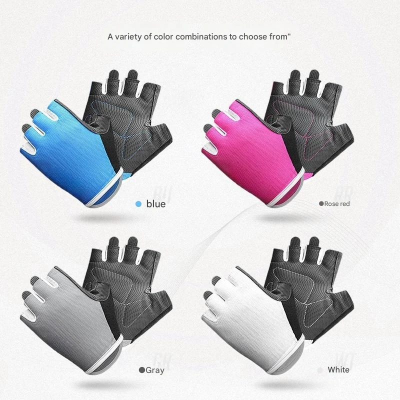 Men & Women Workout Training Fitness Gloves For Gym Workout Sport Gloves Gym Half Finger Gloves