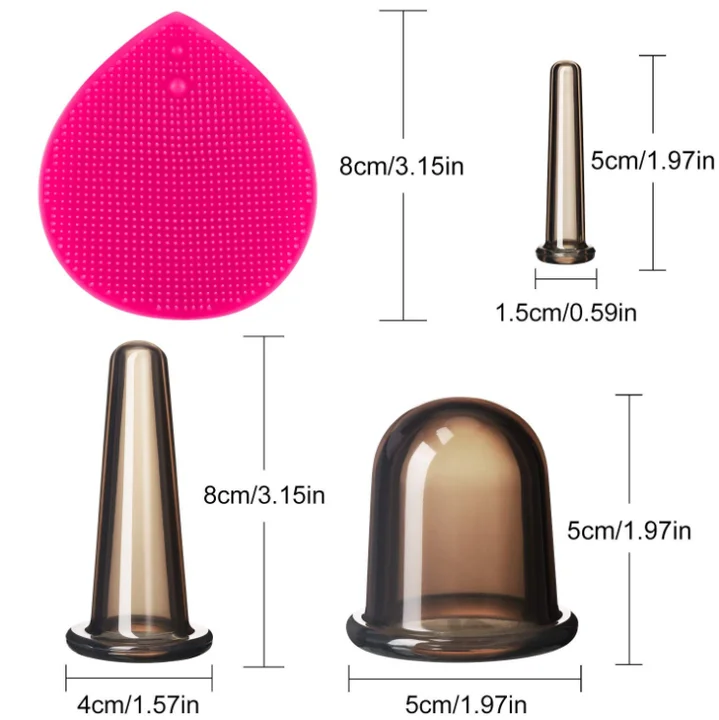 Cupping Therapy Set-Professional Cupping Therapy Studio and Household Silicone Cupping Set