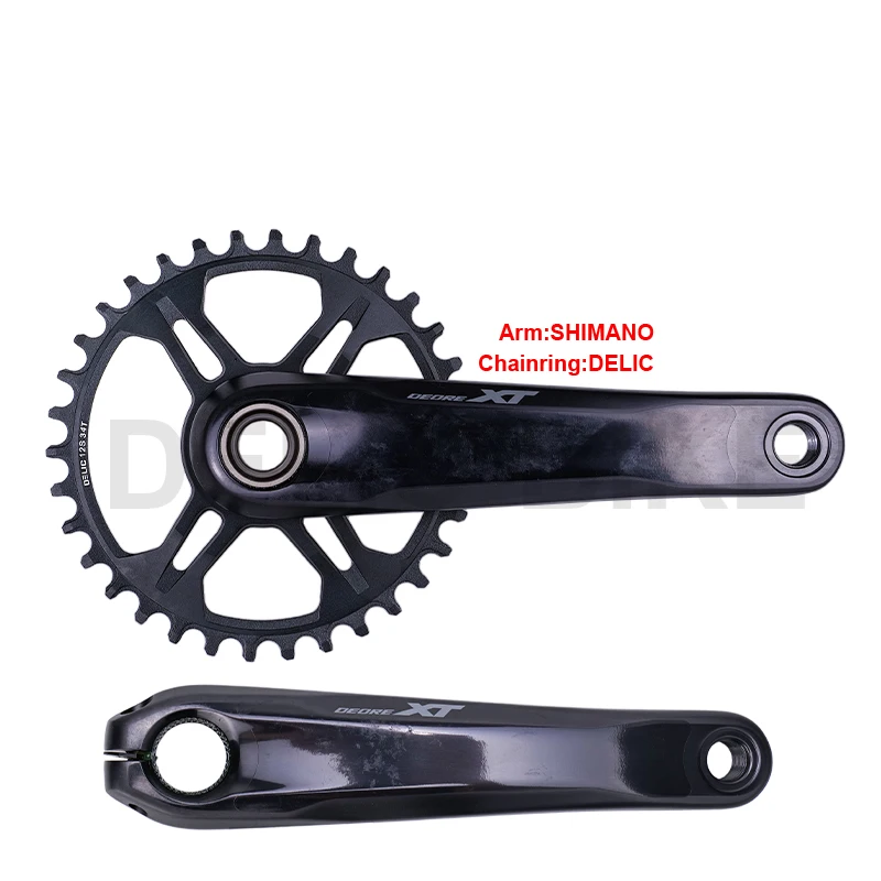 SHIMANO DEORE XT M8100 12-скоростной Кривошип FC-M8100-1 оригинальная рукоятка и шарнирная Цепь 32 т 34 Т 36 т