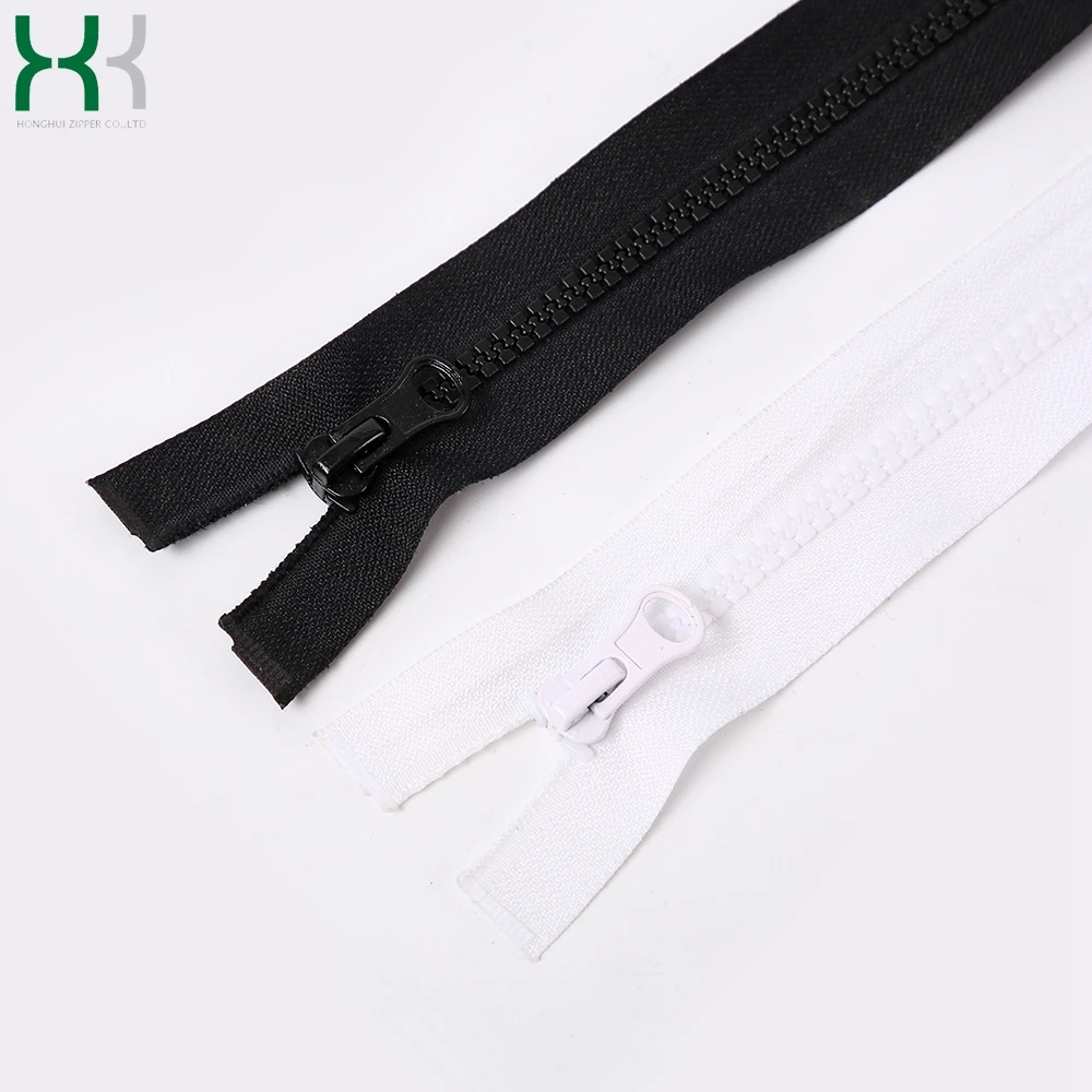 Plastic bag zipper slider Custom 3# zipper with logo