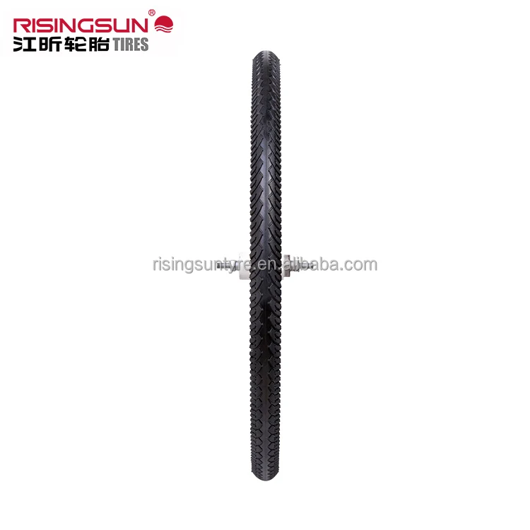 26X1.5 /1.75  Risingsun tubeless tyre hollow rubber tires from patent products at home and tyre airless