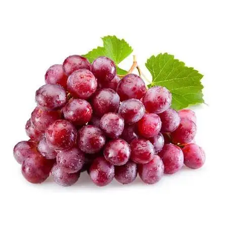 Delicious fresh sweet seedless red grapes
