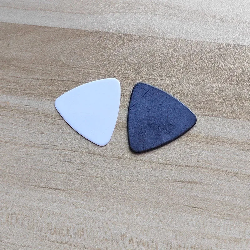 100Pcs Blank Derlin Triangle guitar pick for different thickness 0.5mm 0.6mm 0.73mm 0.88mm 1.0mm 1.14mm,1.2mm Pick