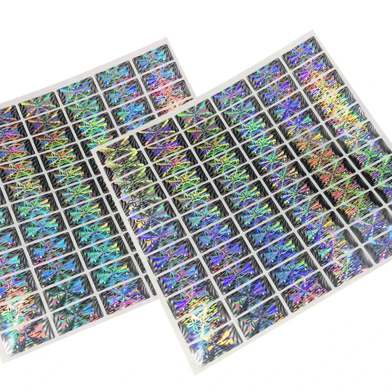 Custom Printing Warranty Holographic Label Logo Roll Scratc Off Hologram Sticker Manufacturer