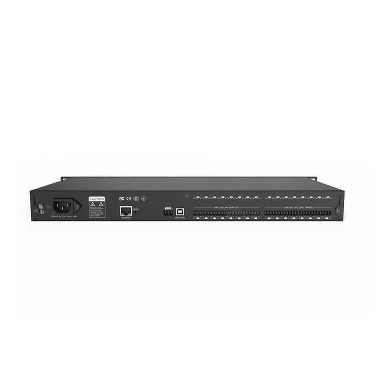 New Style DSP audio processor TFS88 Black metal audio processor digital audio processor for professional stage sound equipment