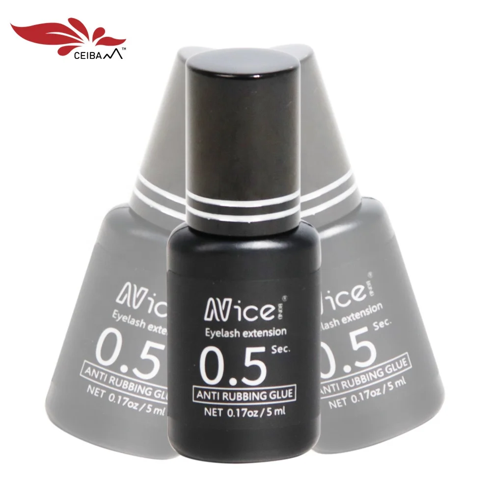 Nice Bond 0.5s lash adhesive Long Lasting lash glue for eyelash extension glue custom lash glue wholesale private label
