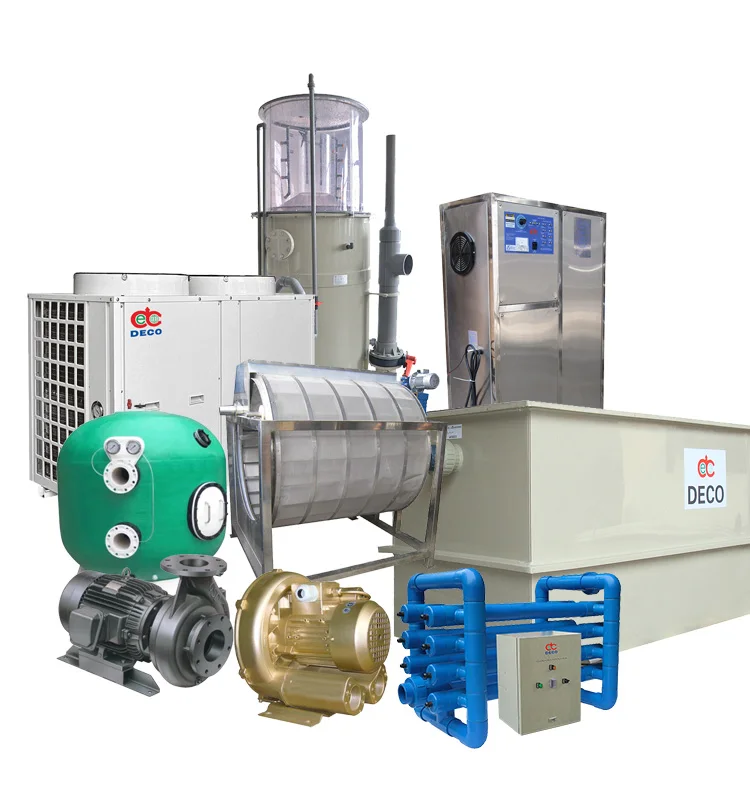 recirculating aquaculture system  fish farming equipment ras system aquaculture water recirculation system in aquaculture