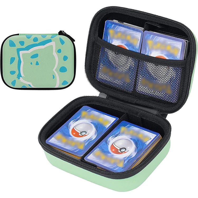 Eva Carrying Case for pokemon Trading Cards Hard Shell Case
