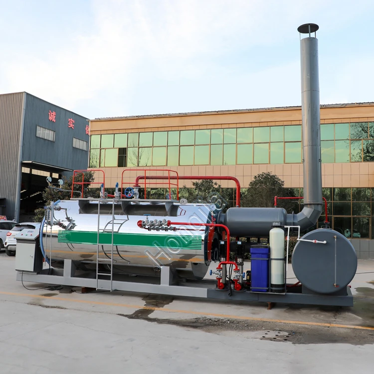 Industrial 0.5-20 ton Fuel Natural Gas Diesel Oil Fired Steam Boiler