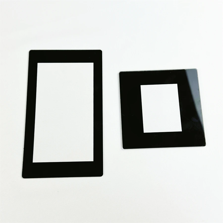 Factory-made Customized Tempered Glass Silk Screen Printed Glass For LCD Display Window Touch Screen Protector Front Cover Glass