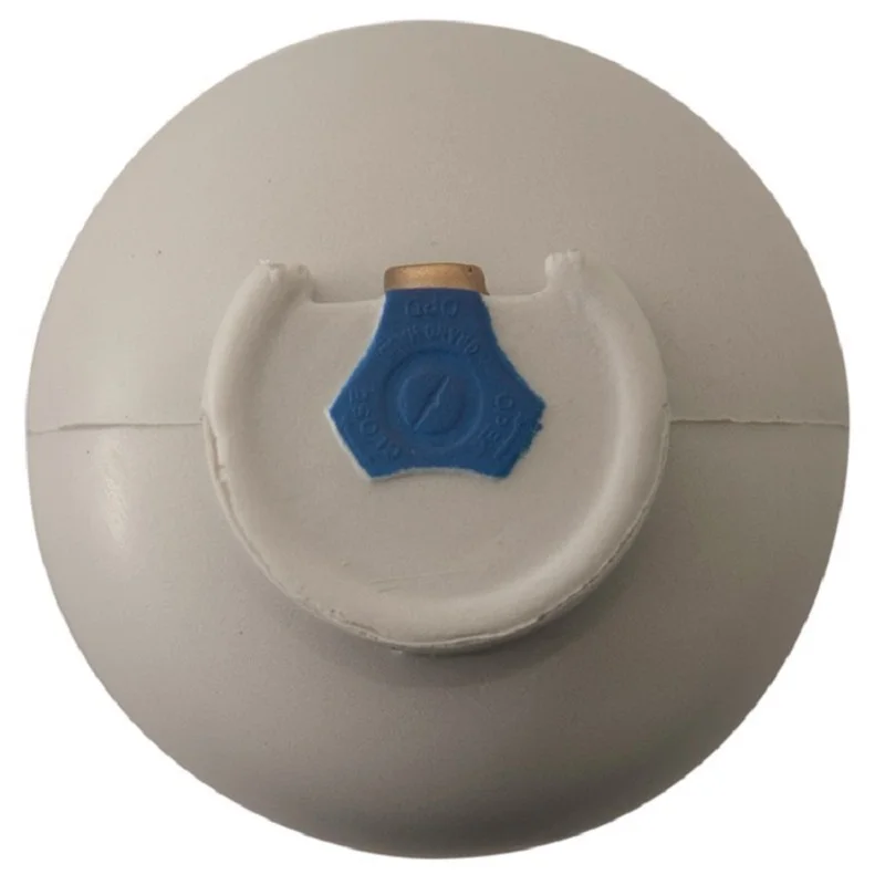 Custom Logo PU Foam Anti Stress Gas Tank Cylinder Stress Reliever Lock Stress Ball