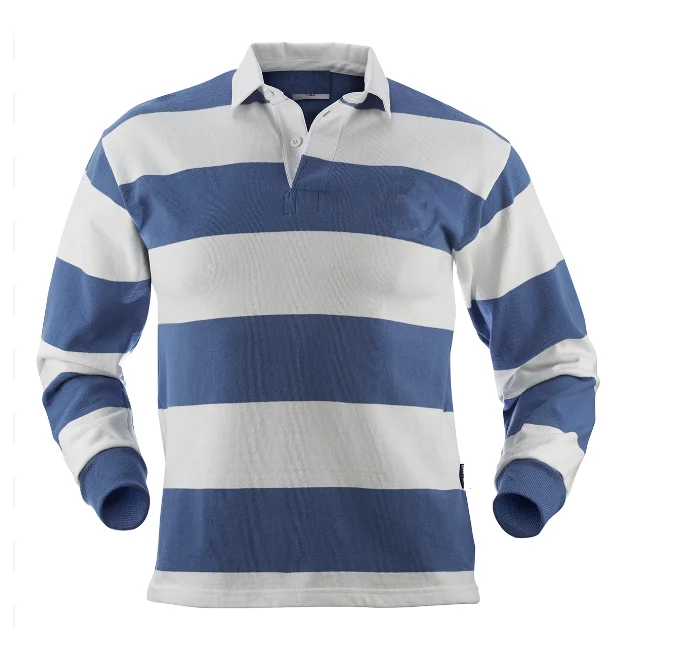 custom brand strip rugby jersey sweatshirt twill collar shirt long short sleeve men women youth girl sublimation rugby uniform