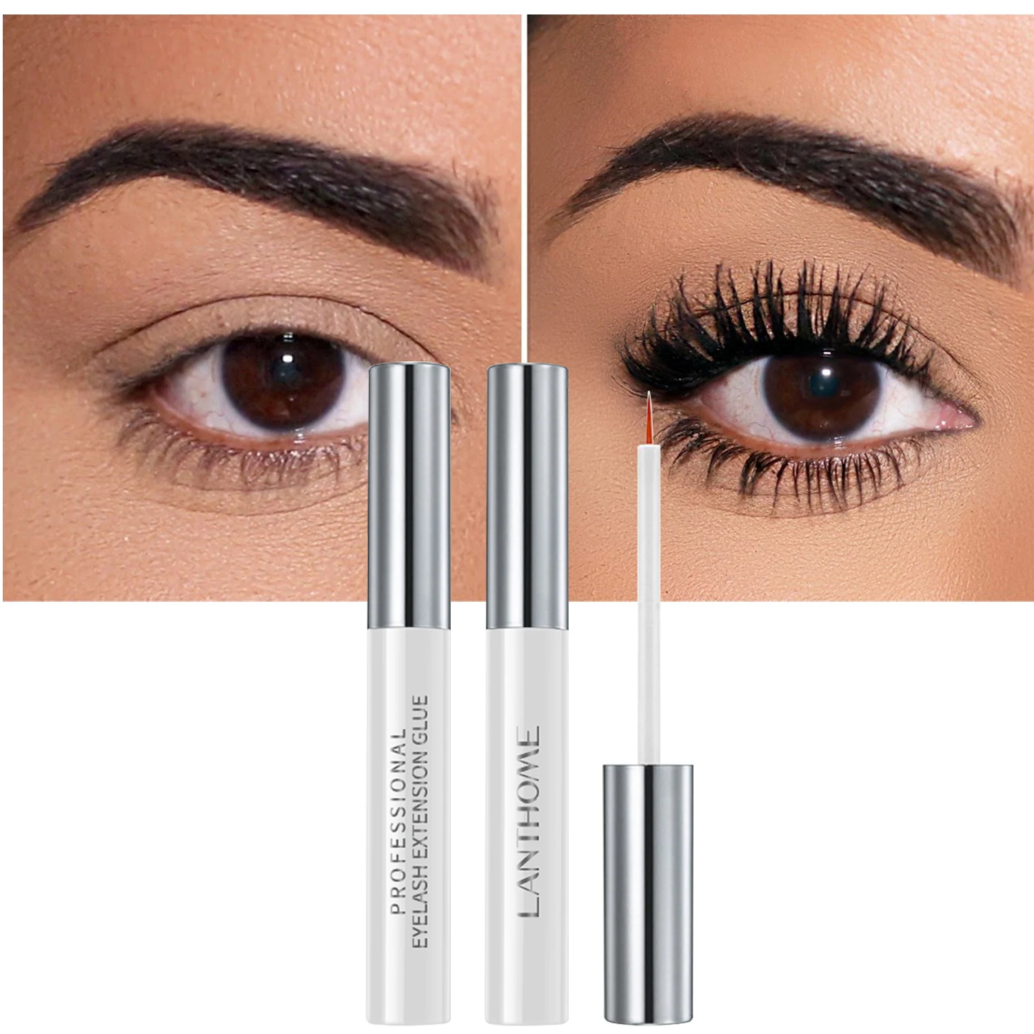 OEM ODM 5ml waterproof low humidity fast drying Adhesive eyelash extension glue primer professional eyelash extension glue