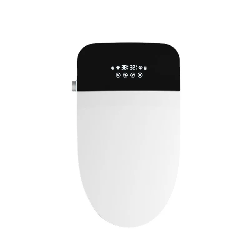 Automatically Open Induction Flushing Siphon Type Automatic Toilet Bathroom Floor Mounted Electronic Smart Toilet