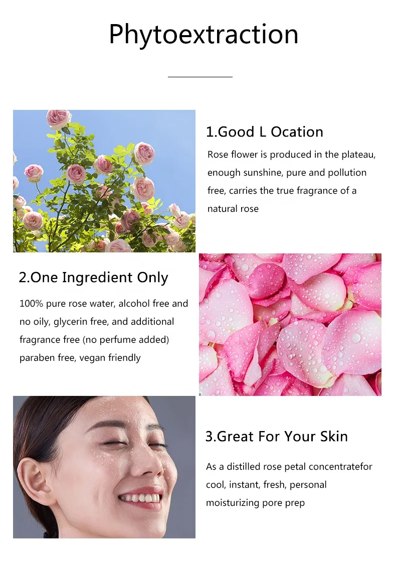 
GMP Natural Skin Care Toner For Oily Skin Refreshing Moisture skin toner spray 