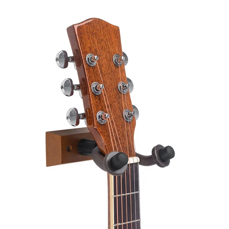 Firm Solid Wood Ukulele Hange Wooden Violin Guitar Hanger Guitar Wall Stand Mount Bracket Holder