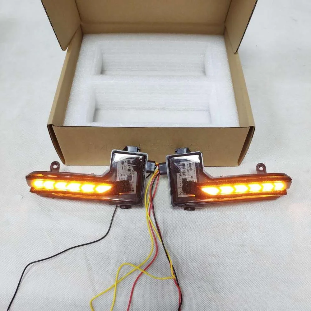 Mazda Axela Atenza 2017-2020 side mirror LED SMOKE BLACK running turn light dynamic function part indicator DRL lamp reflector