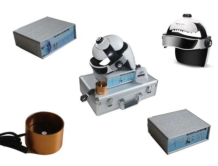 Non-linear analysis system bio-resonance 9DNLS body health analyzer with massage helmet