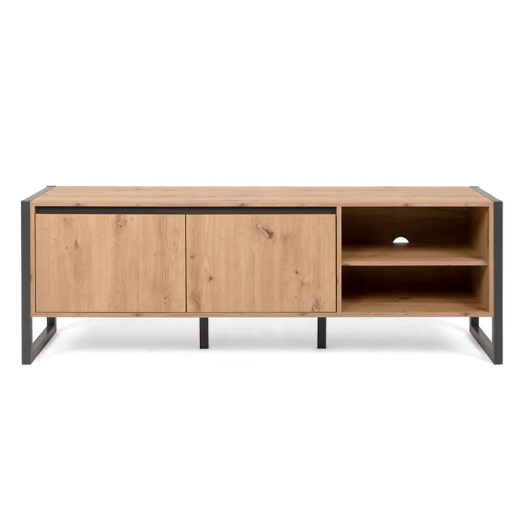 ZSL002 2023 Wood Modern TV Stands TV Cabinet for Living Room