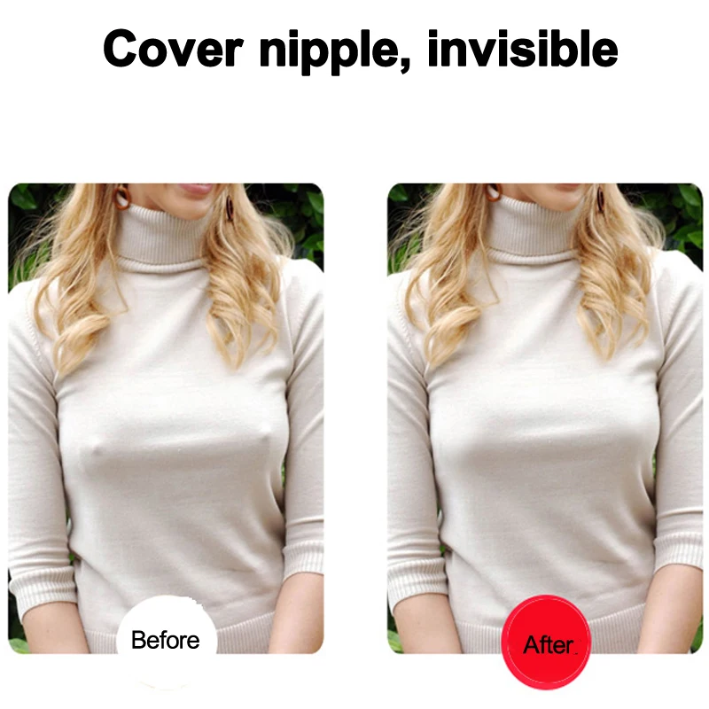 8cm 13cm 10cm Big Nippies Adhesive Reusable Silicone Nipple Cover