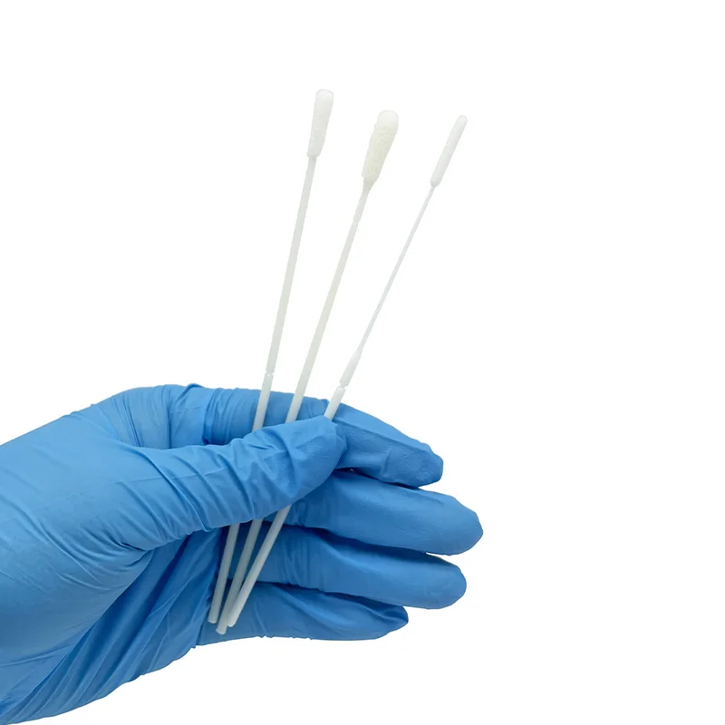 Disposable Oral And Nasal Sampling Swab Sponge Specimen Collection Swab Buccal Oropharyngeal Swab