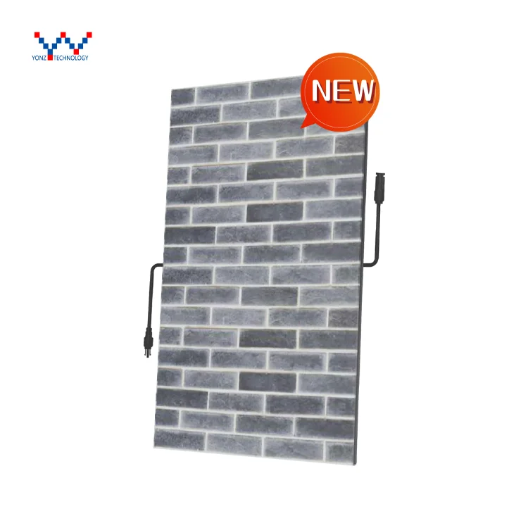 Yonz BIPV Glass Thin Film colourful Solar Panels Bipv Solar Panel Glass Facade For Building