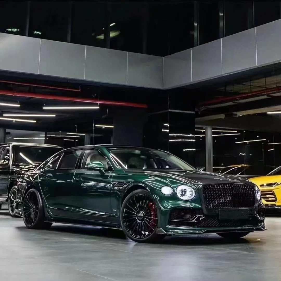 Dry carbon fiber body kit Front Bumper Rear Bumpers For  Bentley Continental Flying Spur Body Kit MSY Style