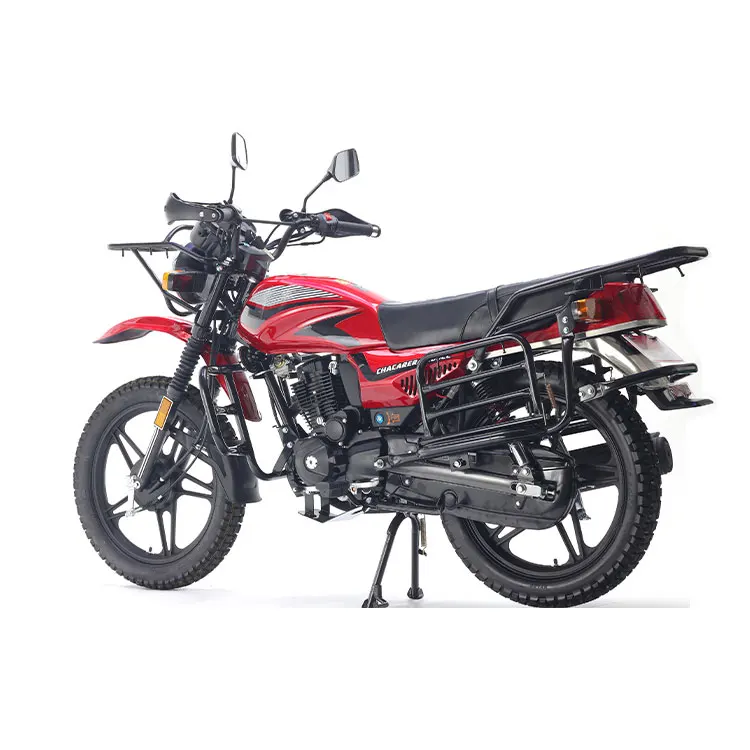 Economical Professional Sports Car Fuel Air Cooled 4-stroke Energy-saving Red Adult Motorcycle
