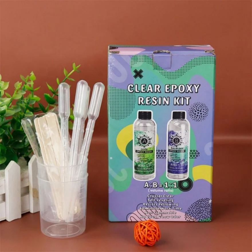 Resin Cure Table Curing Light Agent Self Acrylic Opticure Cold Cured Crystal Glue Kit