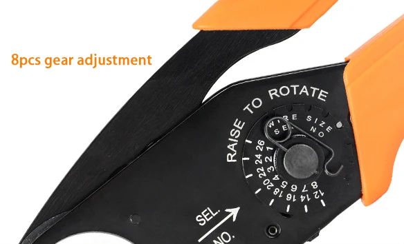26-12AWG equivalent replace HDT-48-00 Solid pin terminal crimping tool plier for Deutsch & Amphenol series