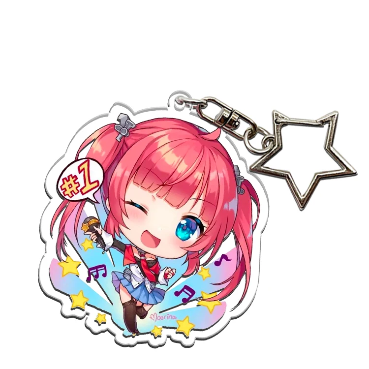 Free Sample Custom Acrylic Keychain Acrylic Stand Anime Standee