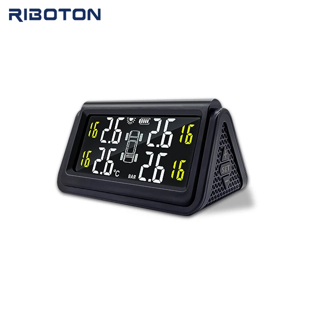 New Model Auto Tire Pressure Monitoring System C280 Internal Solar&USB Charging TPMS Tyre Pressure Monitoring